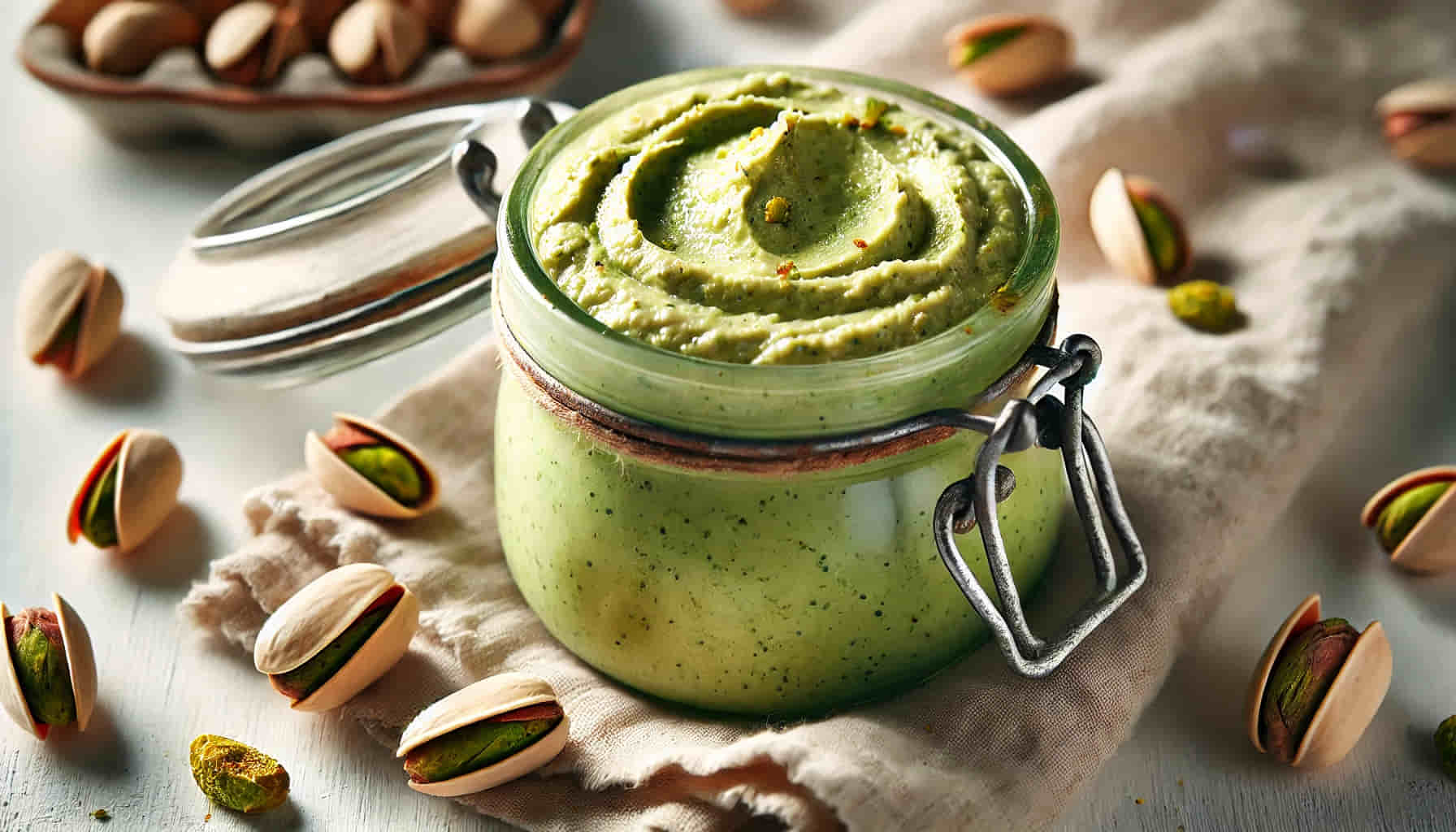 Crema de pistachos