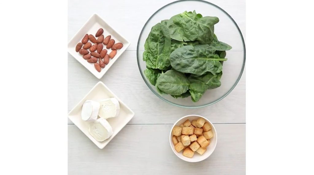 Ensalada de espinacas